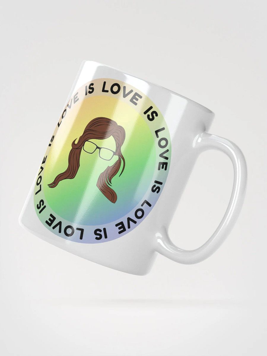 LOVE IS LOVE! White Mug product image (2)