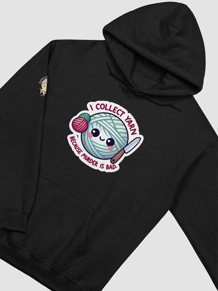 Murder-Free Yarn Lover Hoodie product image (10)