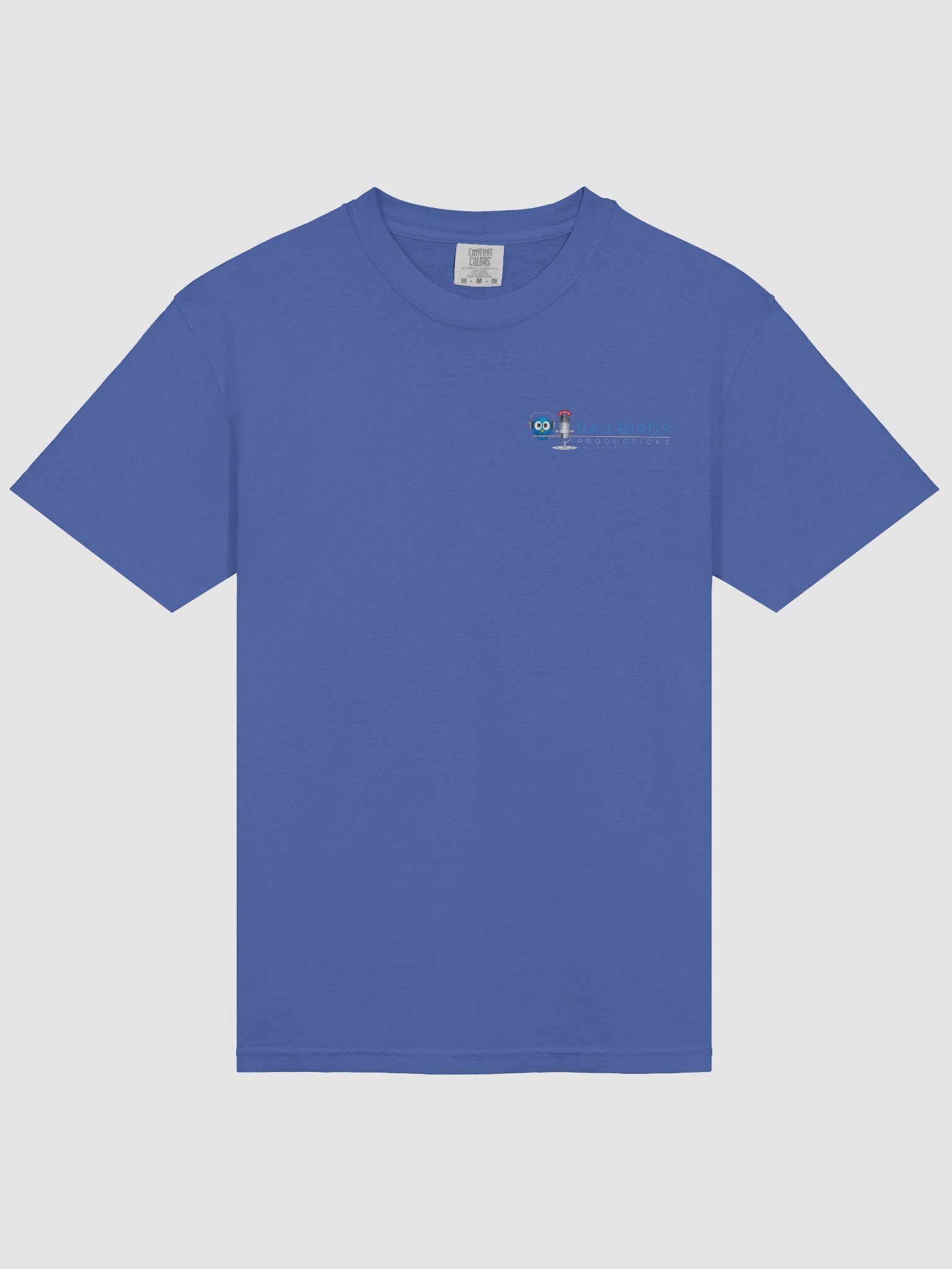 Unisex Blue Railbirds Heavyweight Tee product image (3)