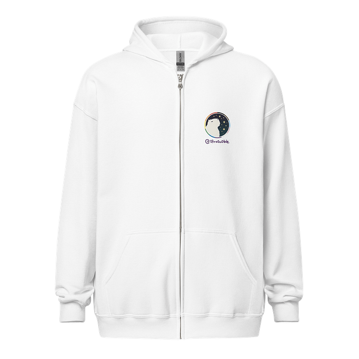 zipped hoodie : frogstack lesbian product image (26)
