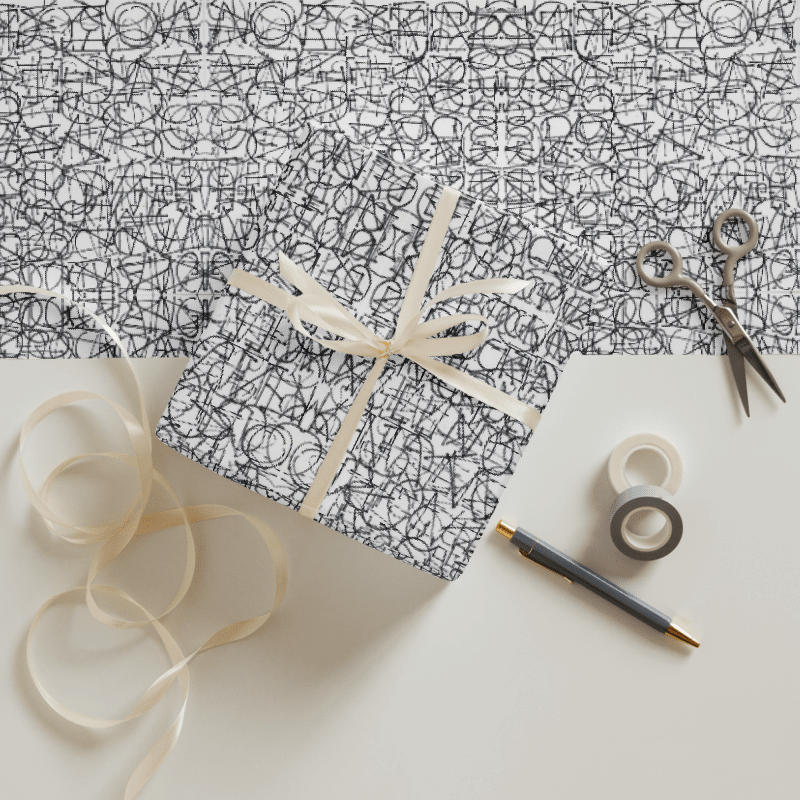 Three Sheets of Nic & Sloy Wrapping Paper 2 product image (5)