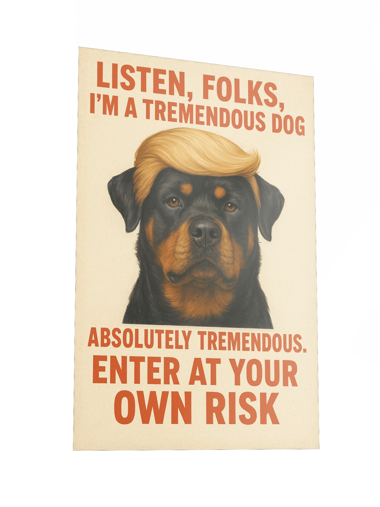 Tremendous Rottweiler Poster product image (6)