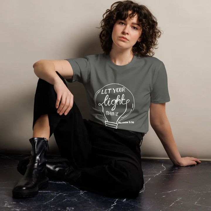 Let your light shine Unisex Tee product image (1)