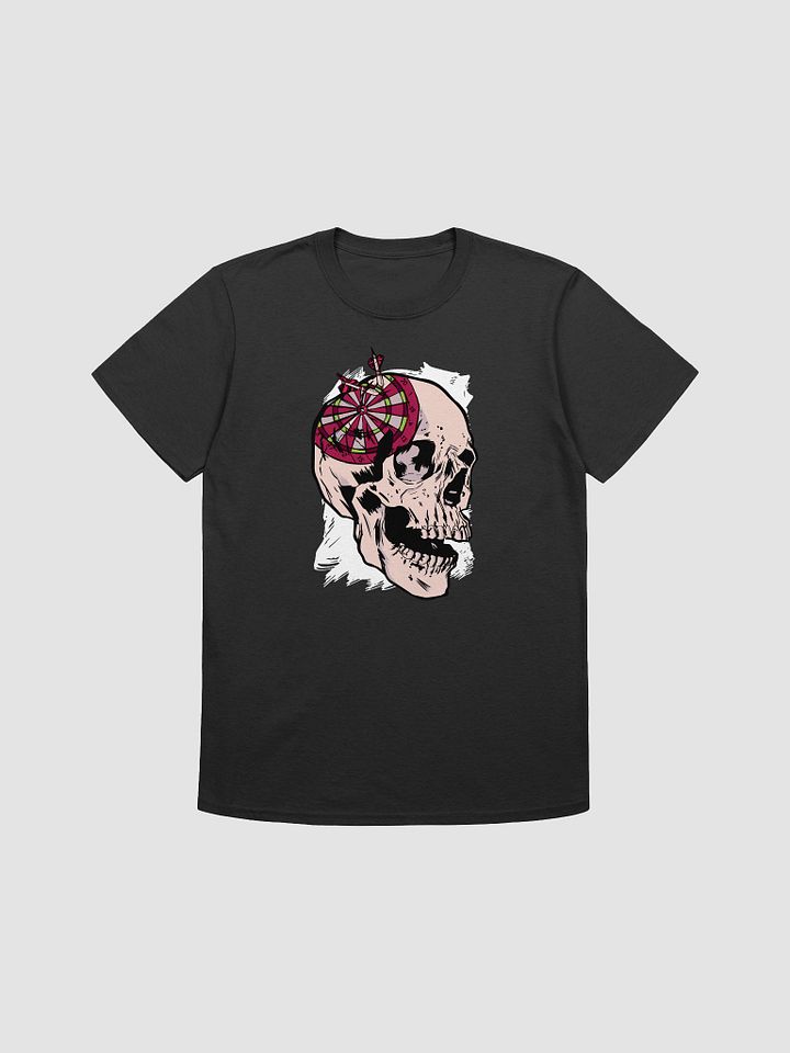 Skull Dartboard Graphic Unisex Tee product image (1)