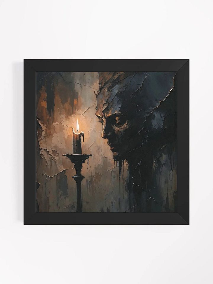 Shadowy lllumination Framed Print product image (1)