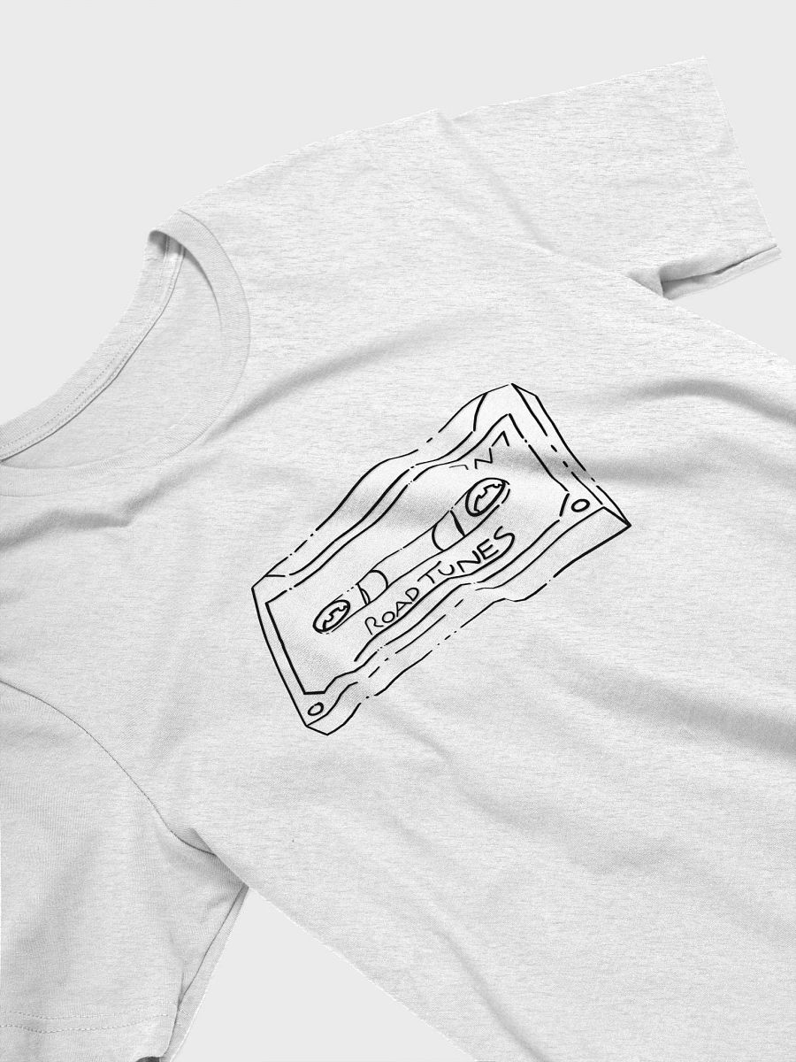 Road Tunes Cassette (White) - Bella+Canvas Supersoft T-Shirt product image (21)