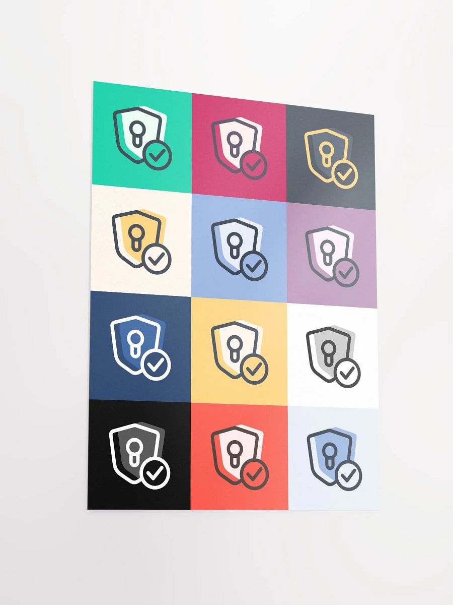 Privacy Guides Multi-Color Poster product image (5)
