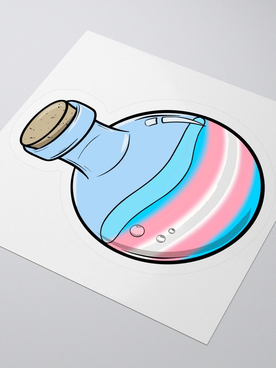 Trans Pride Potion | 3" Sticker product image (3)