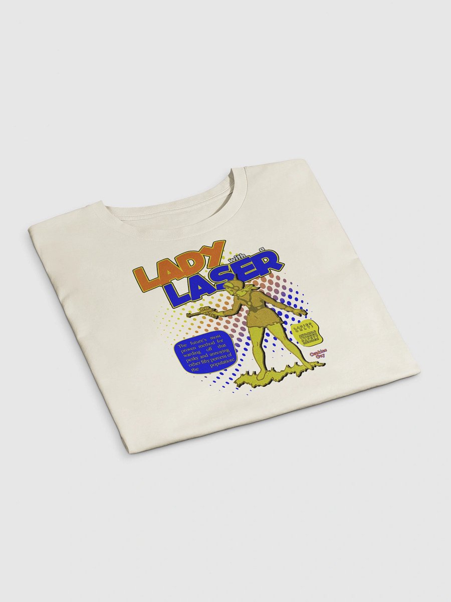"Lady With A Laser" Retro Comic Crop Top product image (11)
