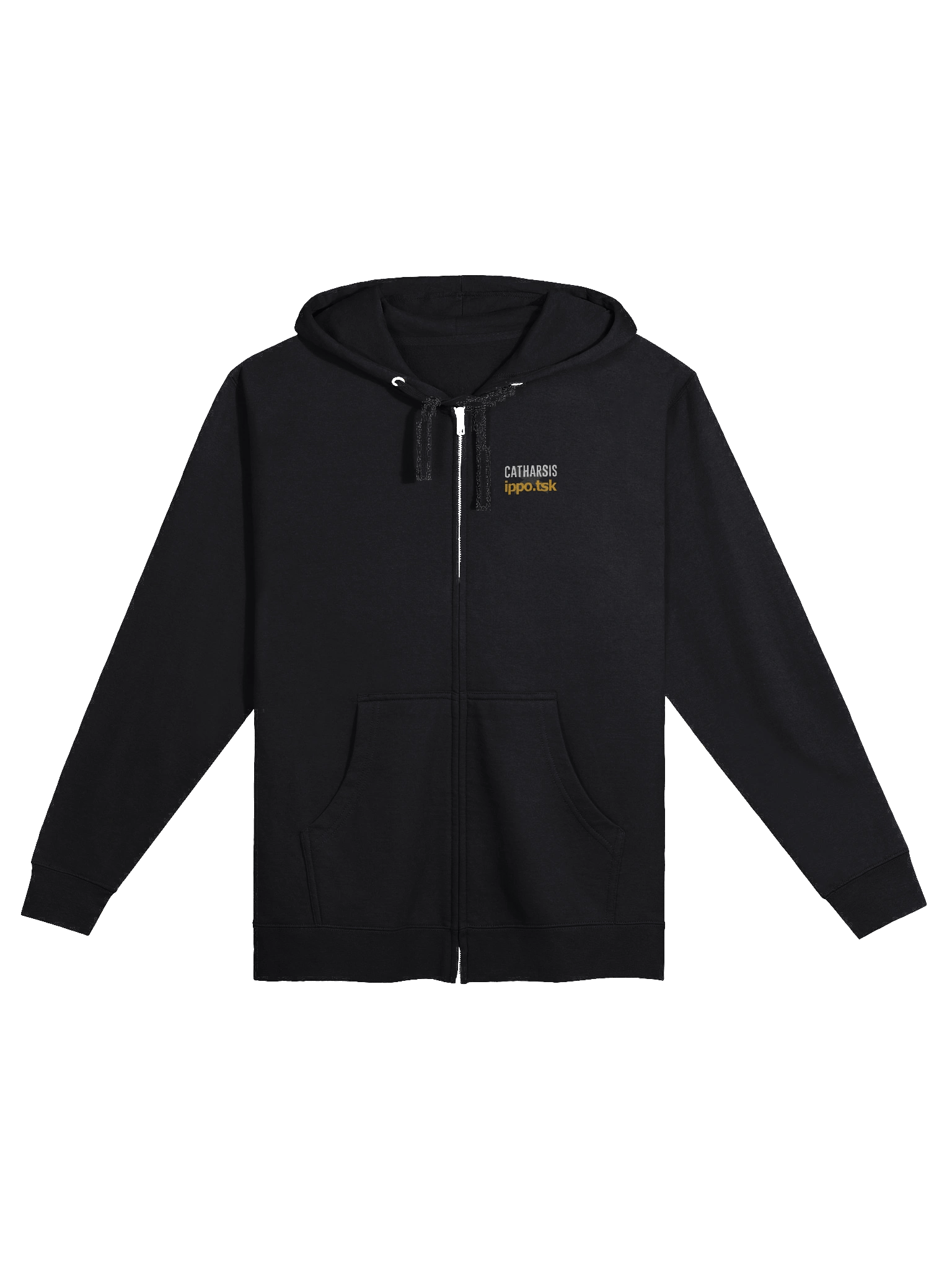 "Scream with me." Zip-up Hoodie product image (2)