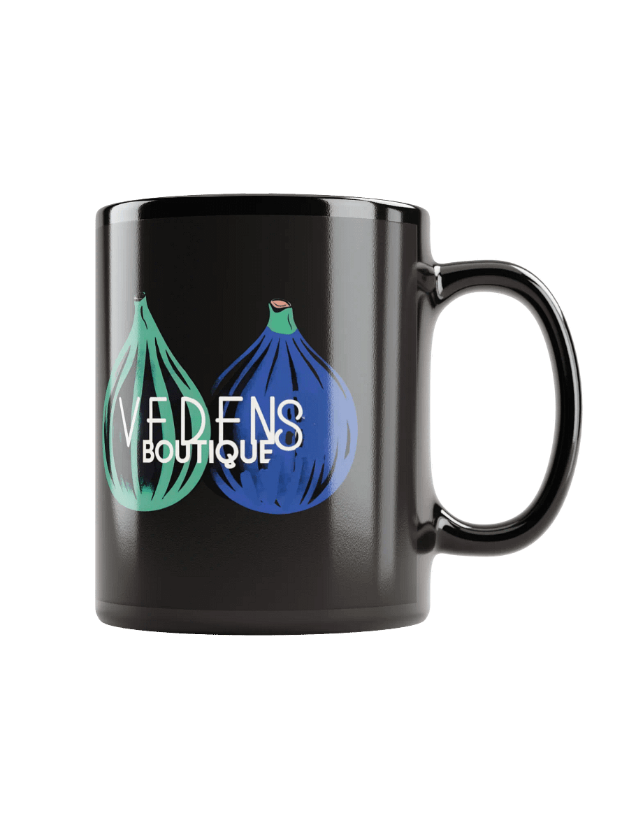 VEDENS BOUTIQUE Black Glossy Mug product image (2)
