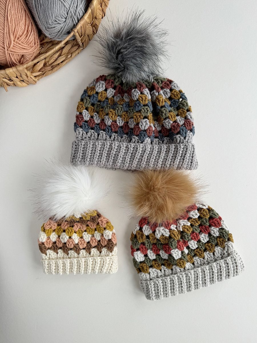 Granny Stitch Hat Child to Adult Sizes / PDF Pattern product image (5)