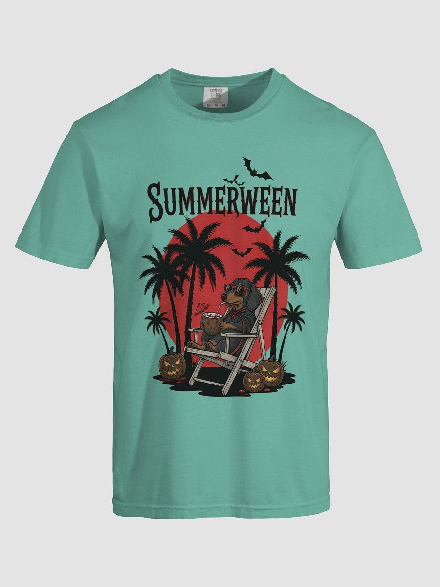 Summerween Vampire Dachshund T-Shirt product image (46)