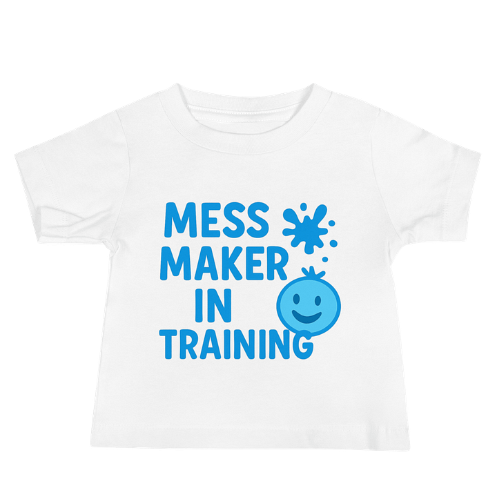 Mess Maker in Training Baby Tee product image (2)