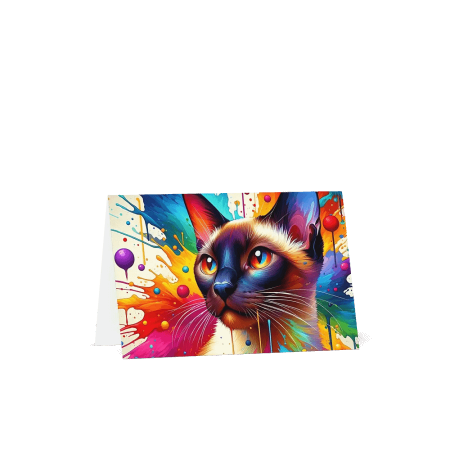 Greeting Card: Tonkinese product image (19)