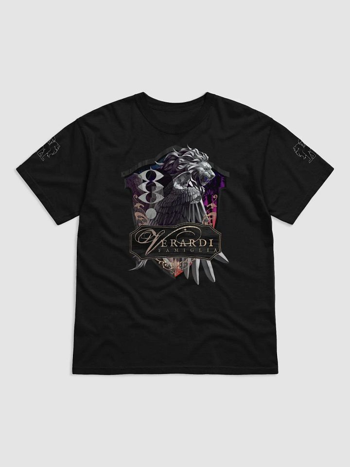 Verardi Famiglia Pub Sign (Black Lions) ✦ Comfort Colors Garment-Dyed Heavyweight T-Shirt product image (1)