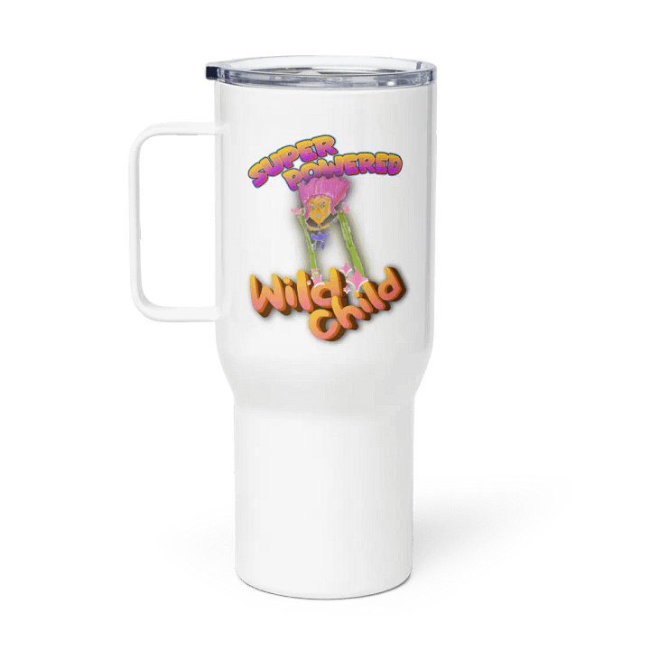 Super Powered Wild Child Stainless Steel Travel Mug product image (1)