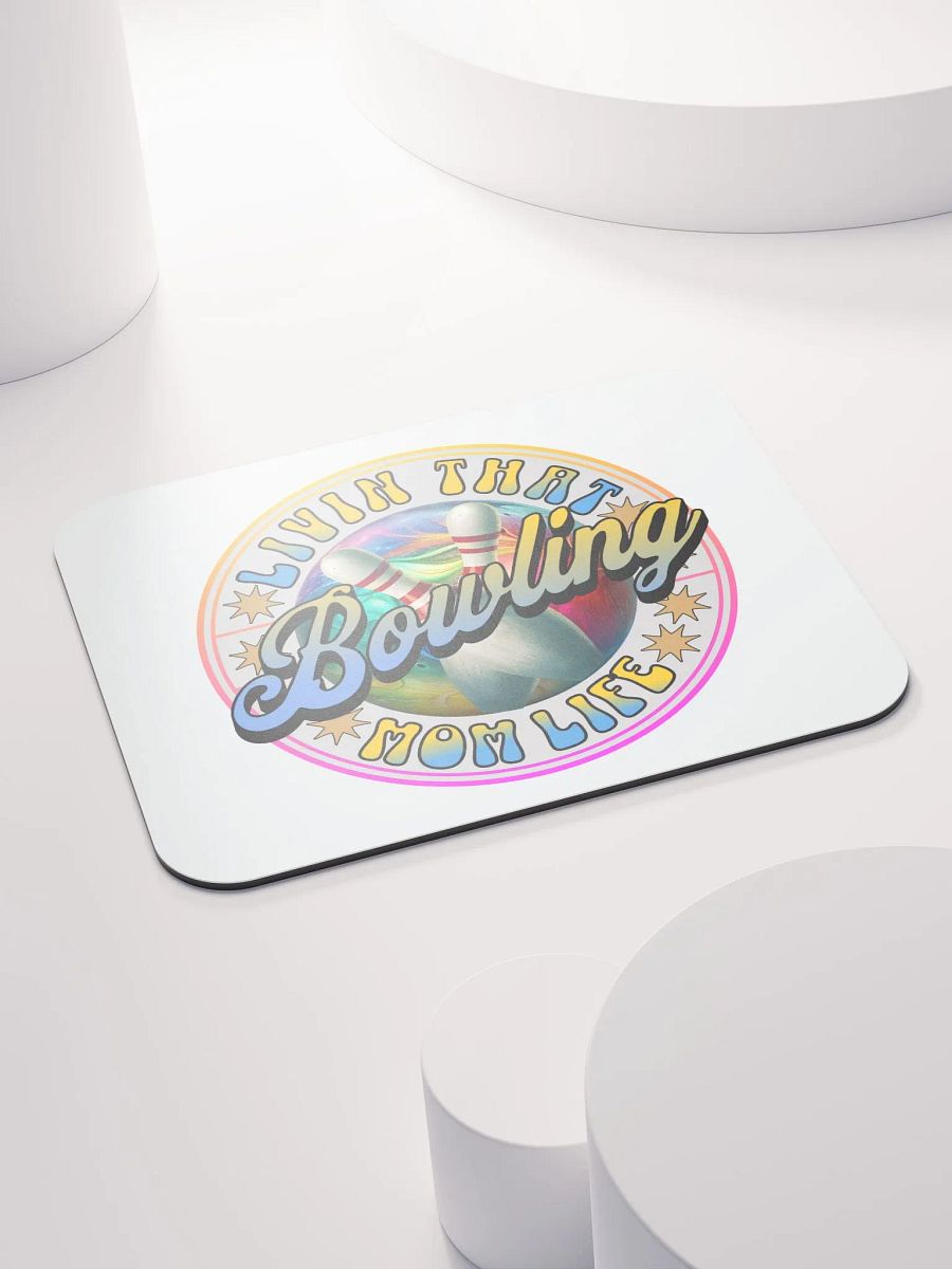 Liven That Bowling Mom Life Mouse Pad product image (4)