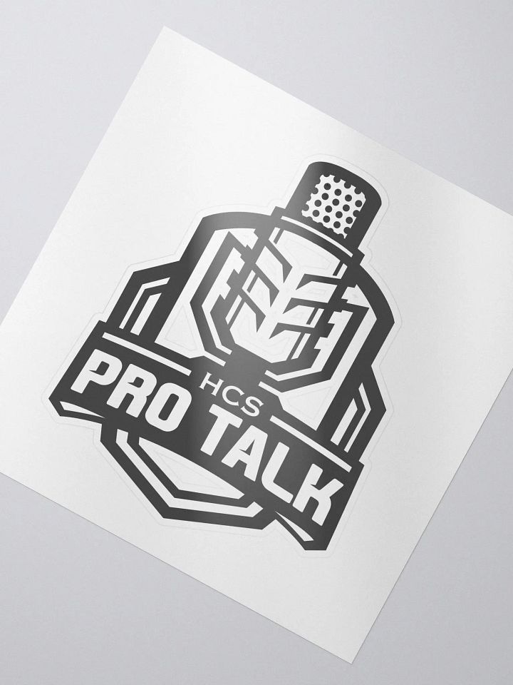 HPT Logo Sticker - Black product image (2)