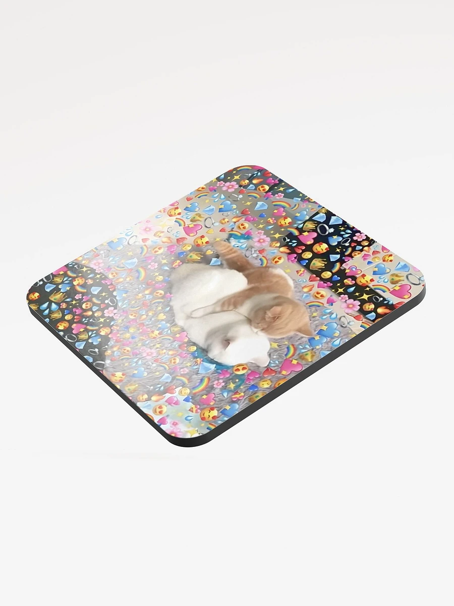 Glossed Cork Coaster: Meme Cats product image (3)