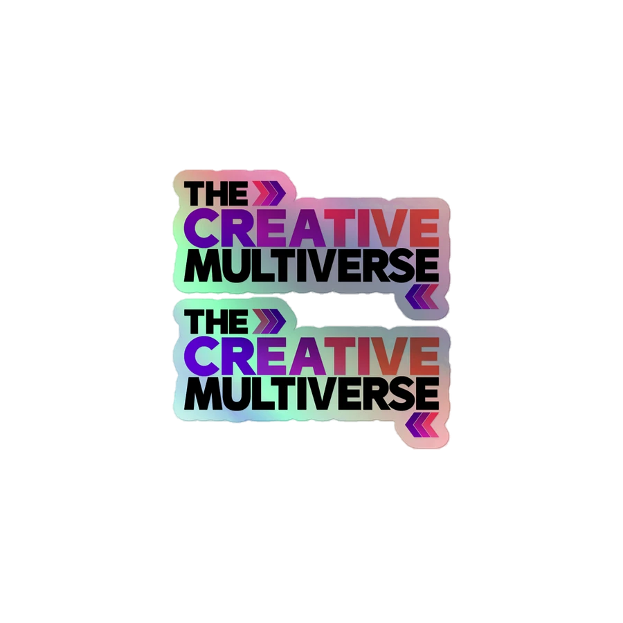 The Creative Multiverse Holofoil Sticker product image (1)