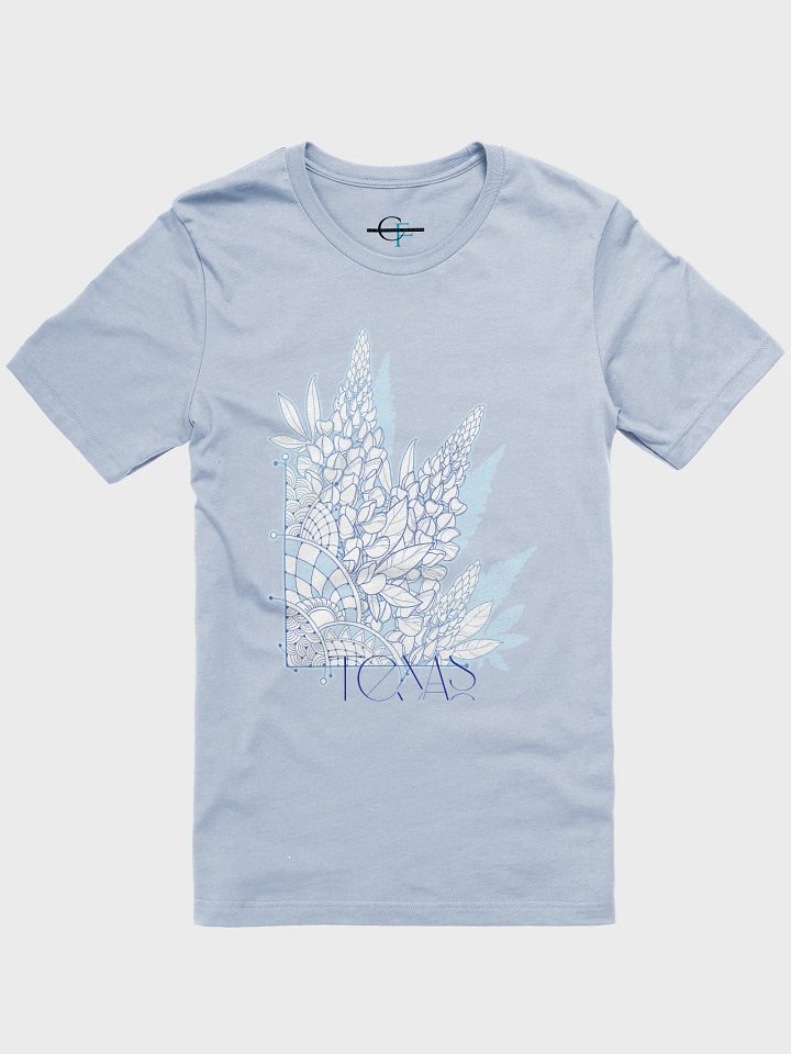 Texas in Bloom: Minimal Bluebonnet Line Art Tee product image (5)