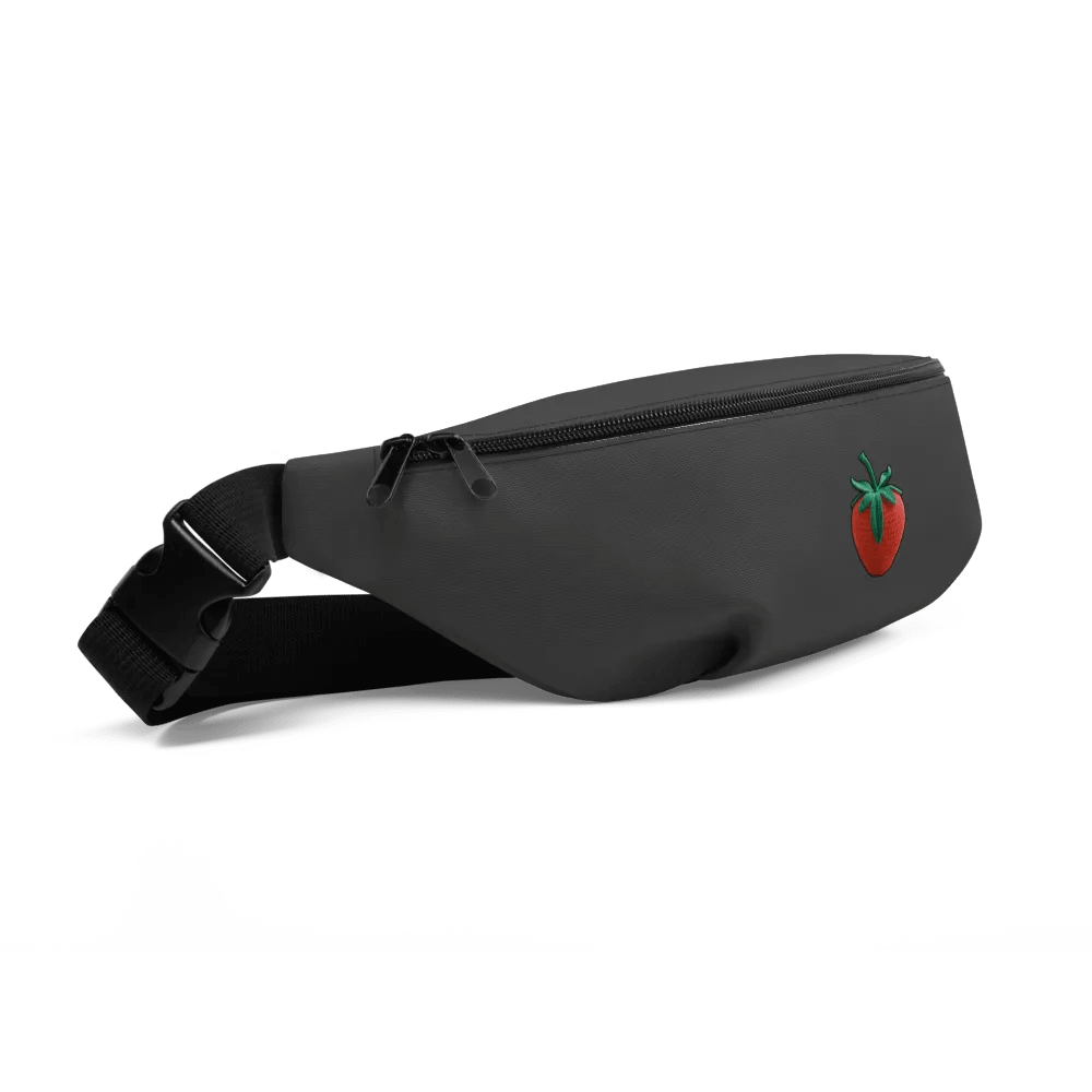 CozyAvocado Dark Gray Fanny Pack Strawberry #1 product image (7)