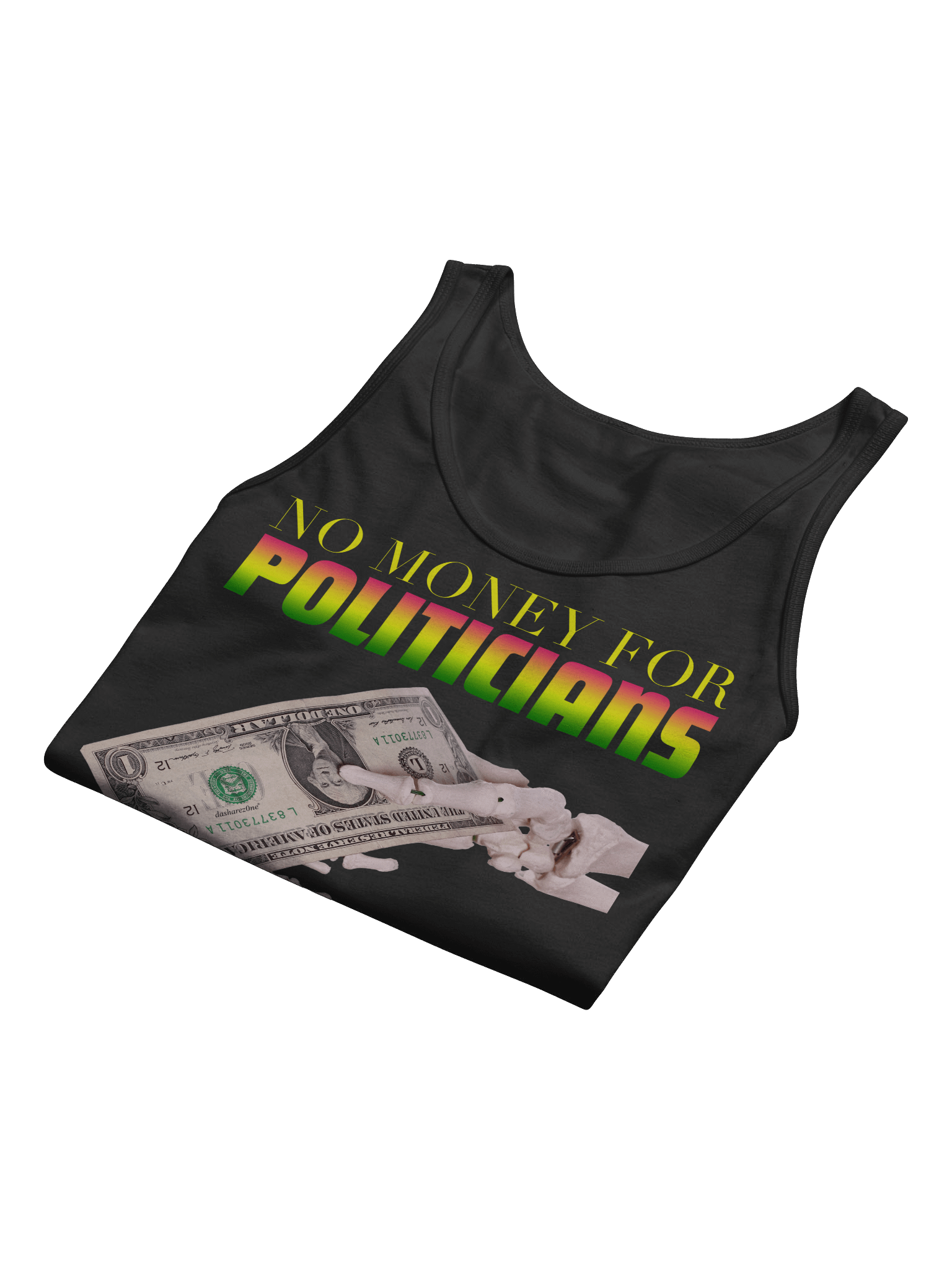 NO MONEY FOR POLTICIANS "TANK TOP" product image (15)