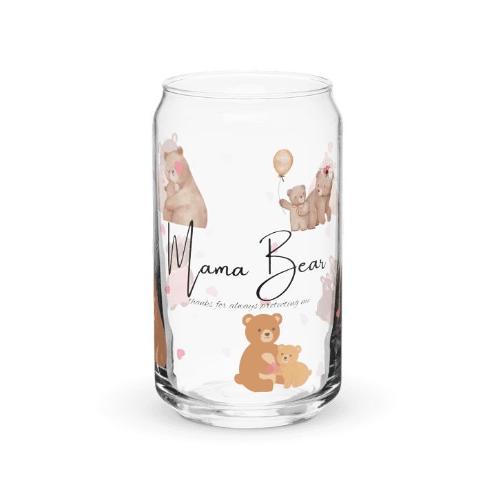 Mama Bear Hug glassware product image (1)