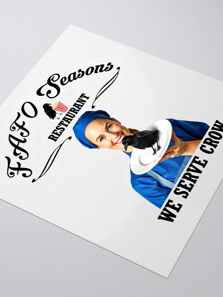 FAFO Seasons Restaurant Sticker product image (3)