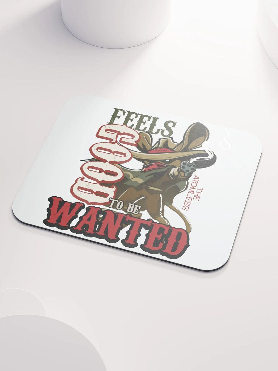 WANTED mouse pad product image (3)