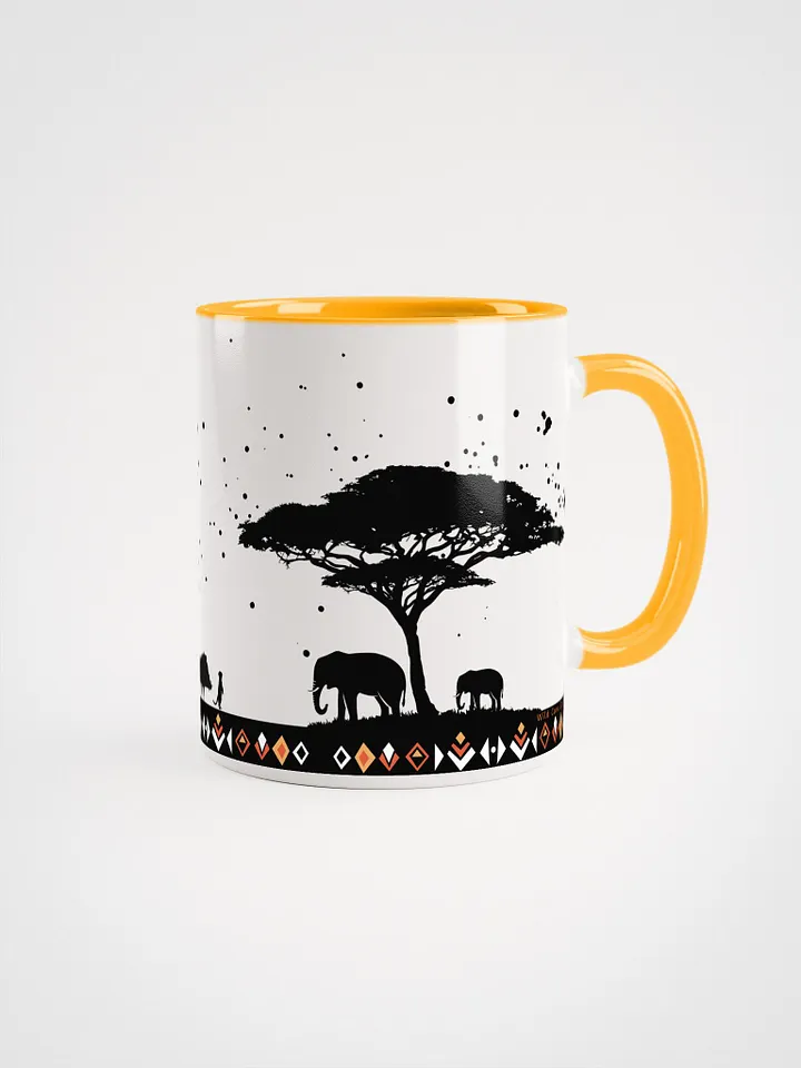 Elephant Oasis Ceramic Mug product image (6)