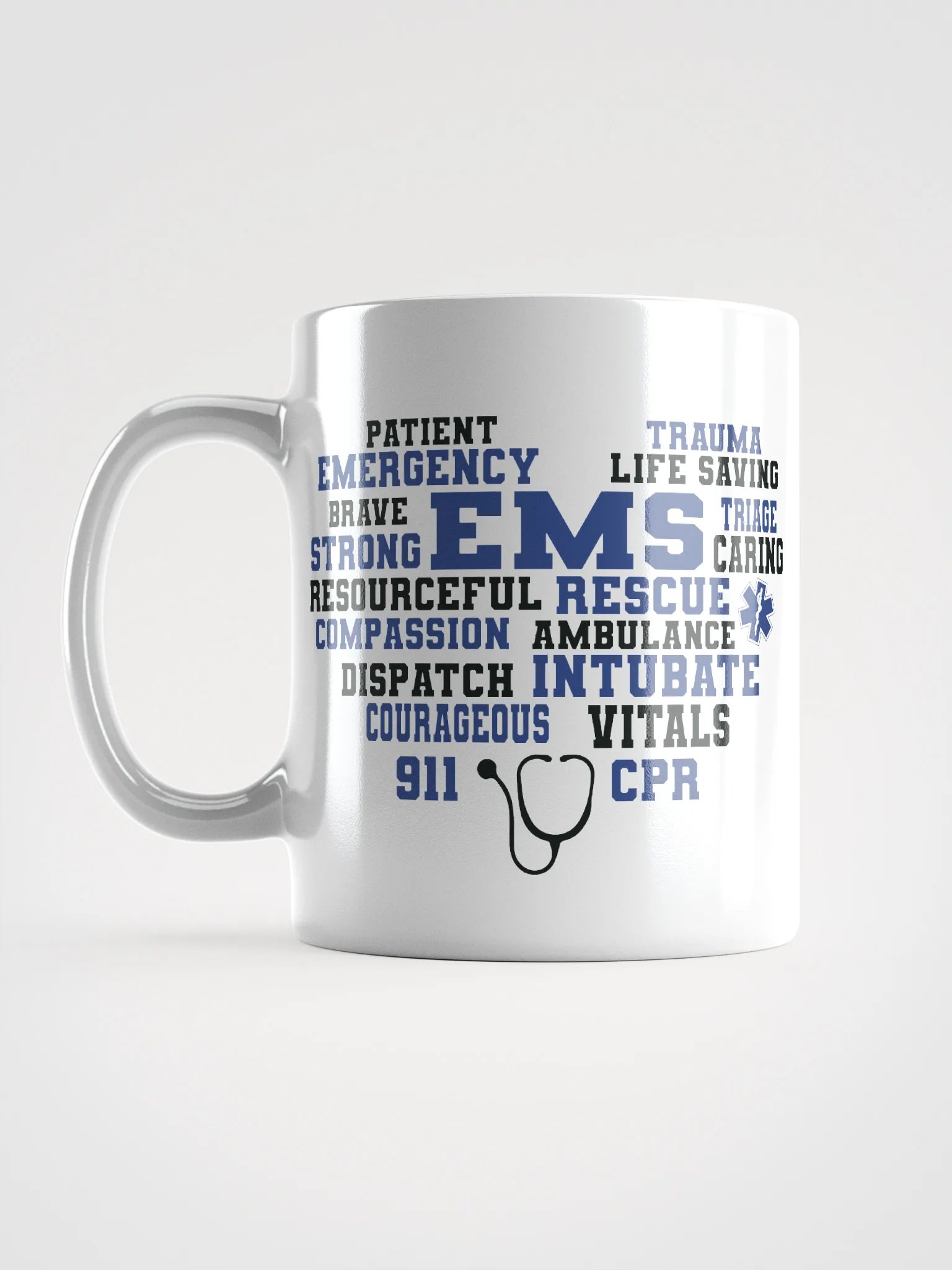 EMS Heart - White Mug product image (2)