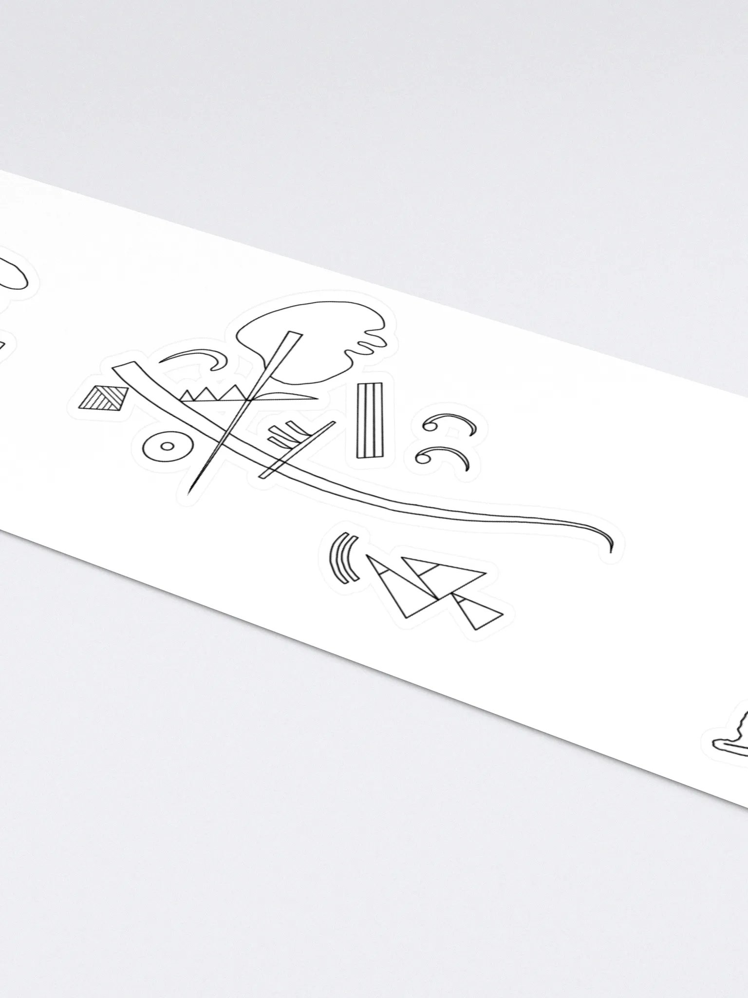 Color-Your-Own Kandinsky's Stickers! product image (4)