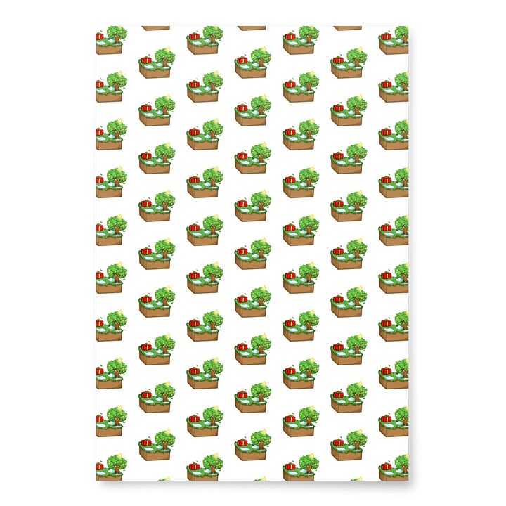 Skyblock Wrapping Paper product image (1)