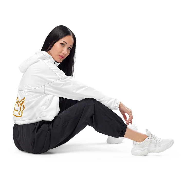 Inspired by Tony White Hoodie with Golden Logos product image (2)