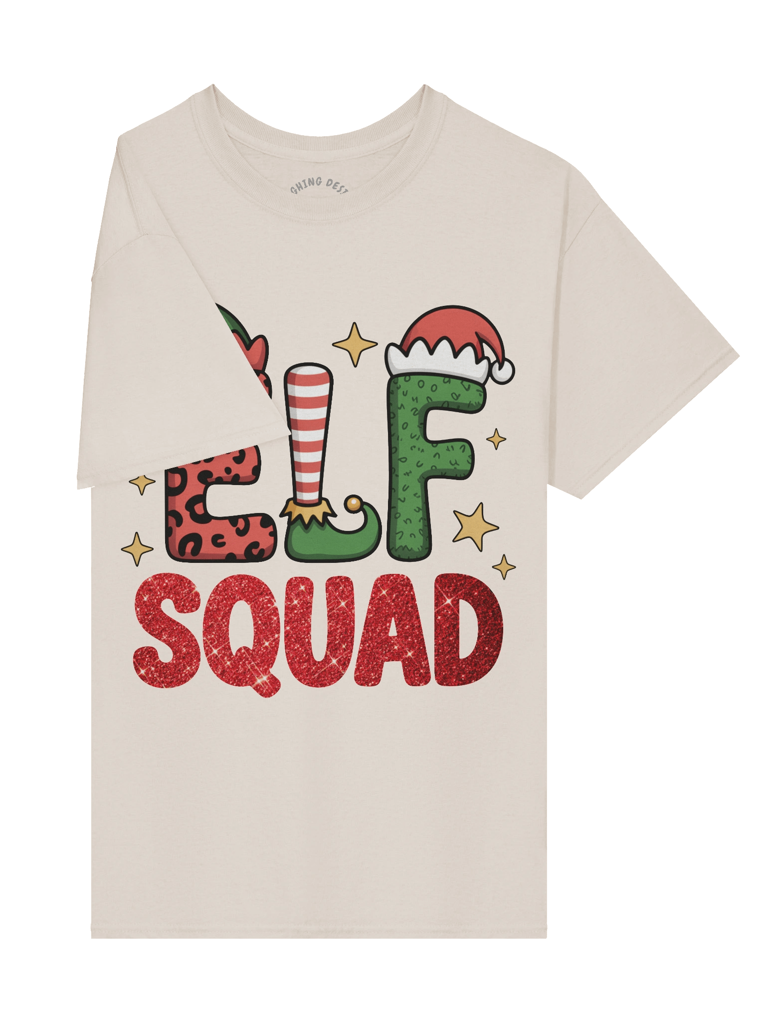 "Elf Squad" Funny Christmas T-Shirt product image (4)