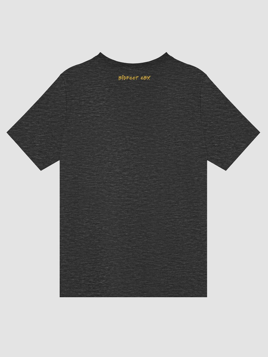 Destination Bigfoot Bronco Bigfoot Logo Bella+Canvas Women's Relaxed V-Neck T-Shirt (Dark Heather Grey) product image (4)