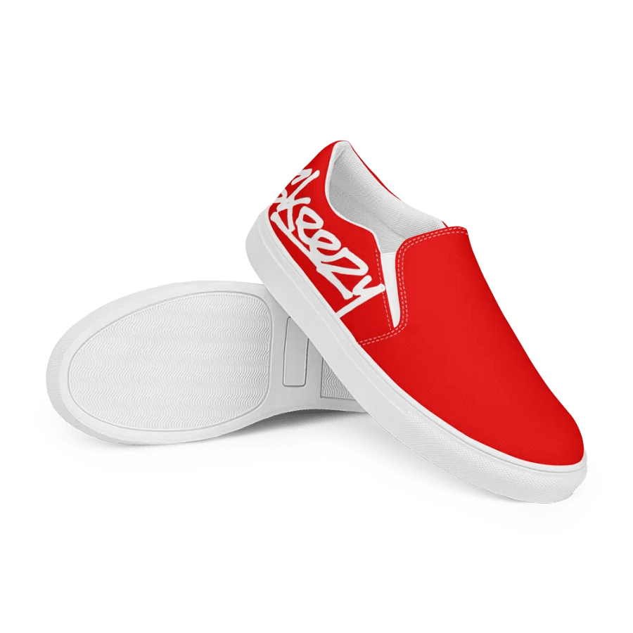 Solid Skeezy Slip-Ons RED product image (11)