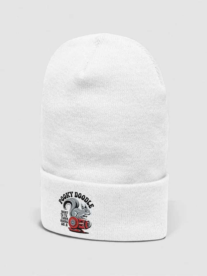 Futuristic Squirrel Cuffed Beanie product image (2)