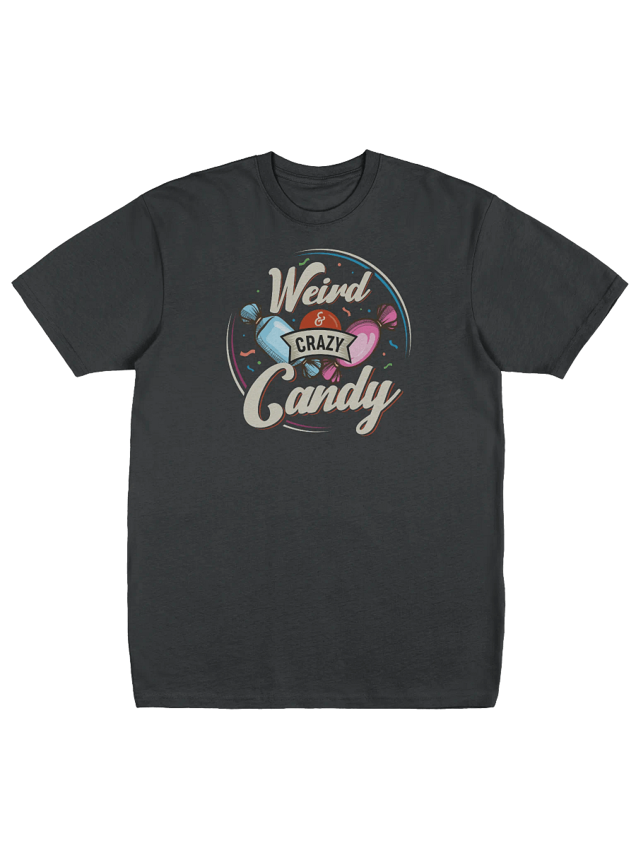 Weird & Crazy Candy / Dark Heavyweight Tee product image (1)