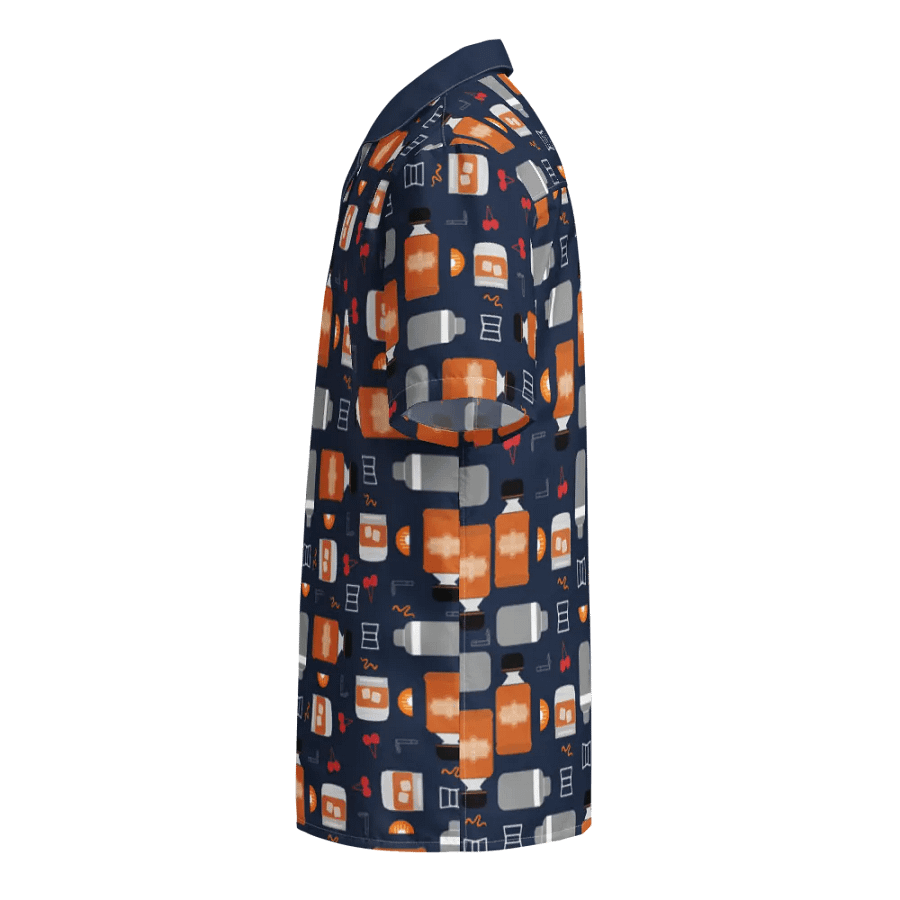 Bourbon Vibes Patterned Hawaiian Shirt product image (9)