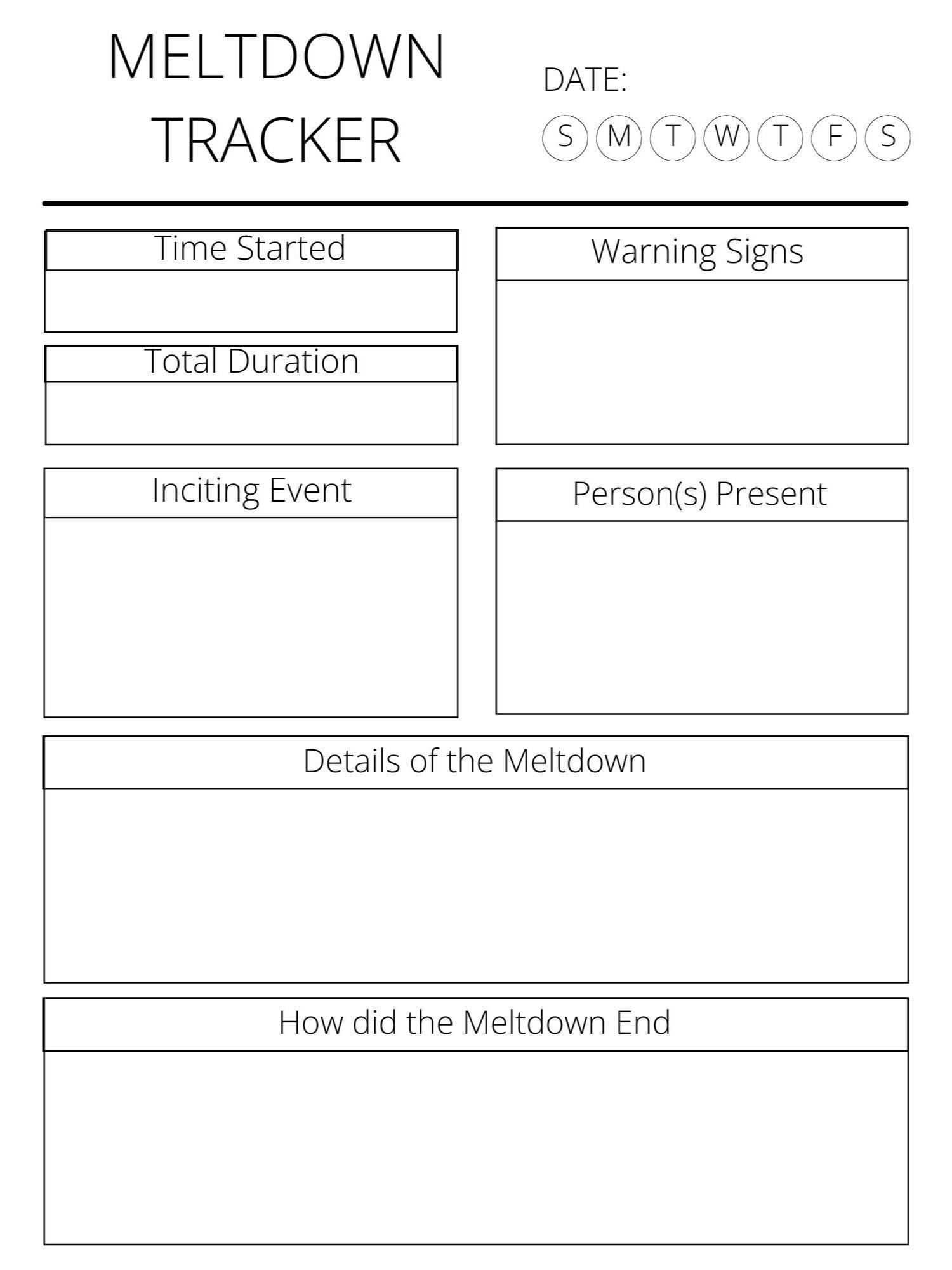 Autism Planner PDF product image (3)