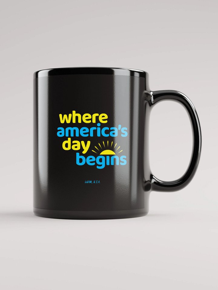 Where America's Day Begins Guam Mug - 11oz product image (1)