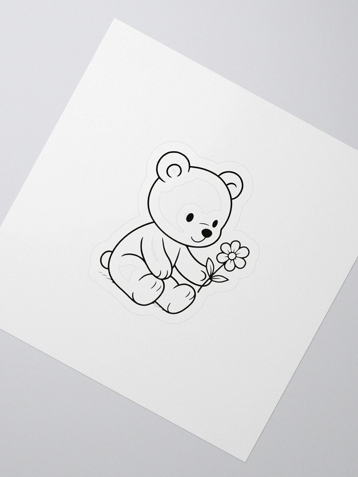 April Blossom Teddy Stickers product image (2)