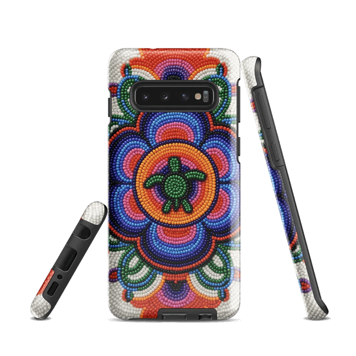 Turtle on flower Samsung® Tough Case product image (1)