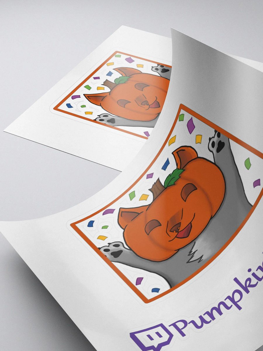 PumpkinWolfPlays Cheer Sticker product image (4)
