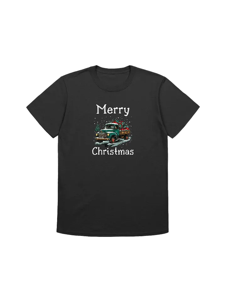 Vintage Pickup Truck Filled With Christmas Gifts Unisex T-Shirt product image (5)