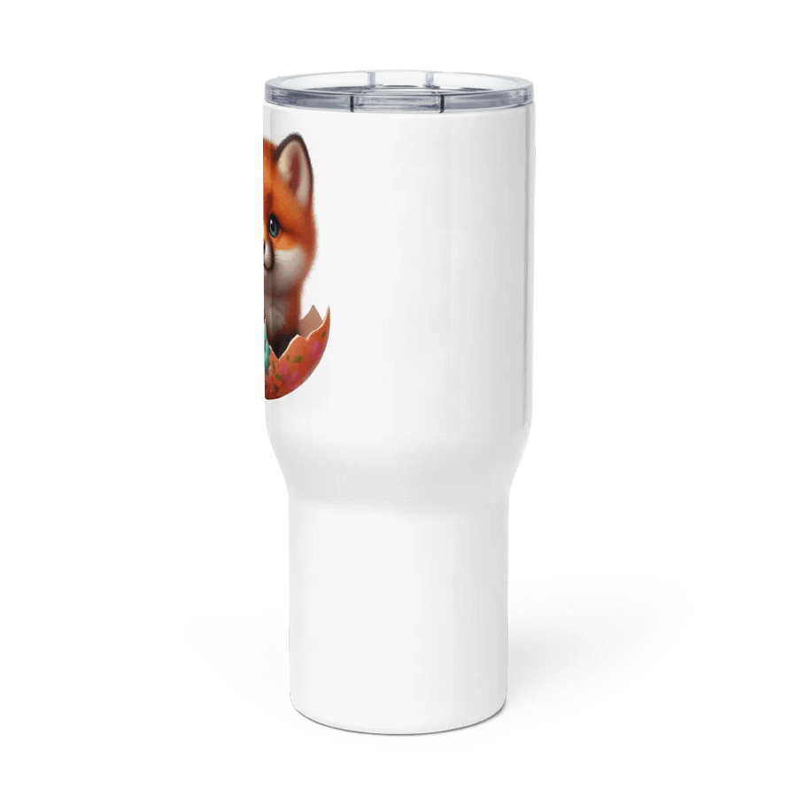 Fox Easter Egg - Travel Mug w/ Handle product image (3)
