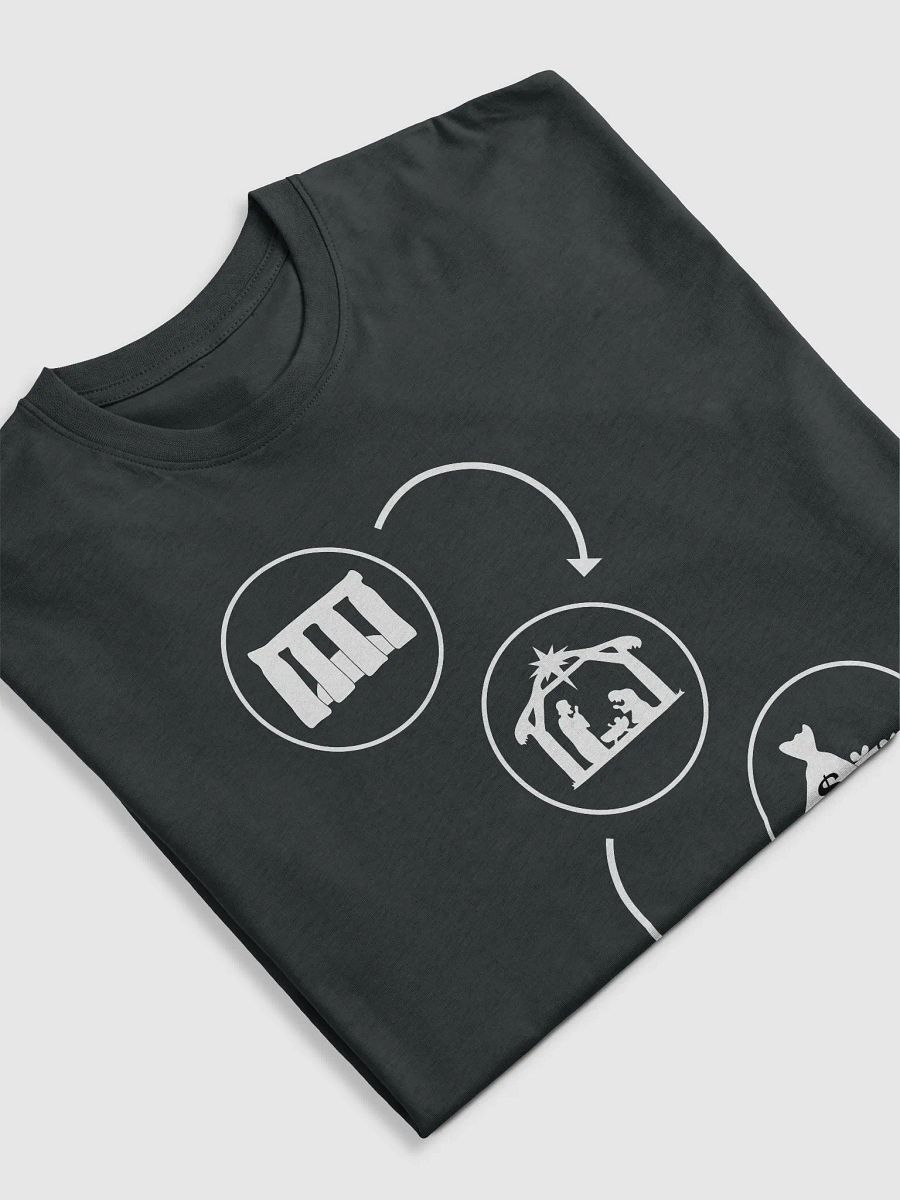 The Evolution of Christmas - Cotton Heritage Men's Premium Heavyweight Tee product image (1)